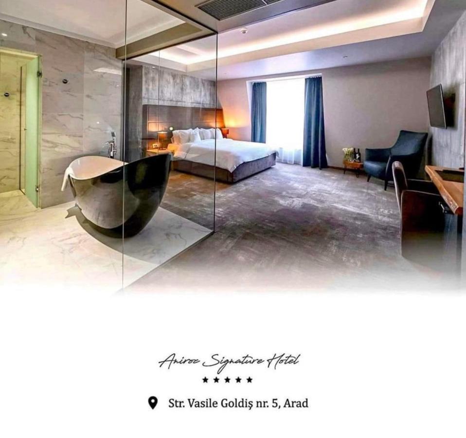 Aniroc Signature Hotel Arad Buitenkant foto