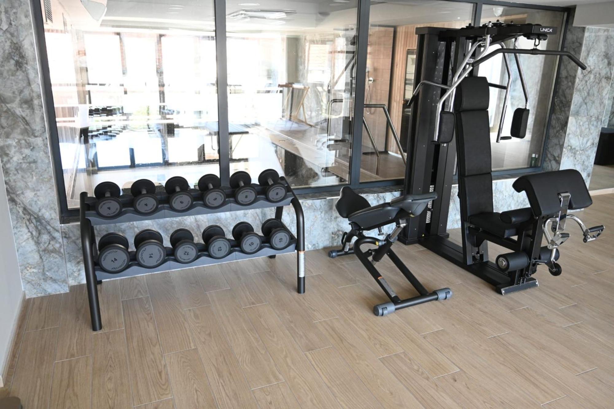 Aniroc Signature Hotel Arad Buitenkant foto A gym